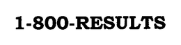 1-800-RESULTS trademark