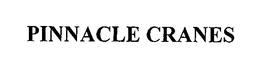 PINNACLE CRANES trademark