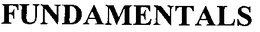 FUNDAMENTALS trademark