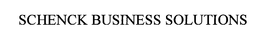 SCHENCK BUSINESS SOLUTIONS trademark