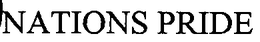 NATIONS PRIDE trademark
