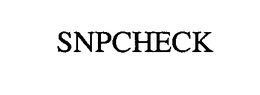 SNPCHECK trademark