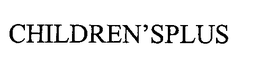 CHILDREN'SPLUS trademark