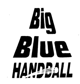 BIG BLUE HANDBALL trademark