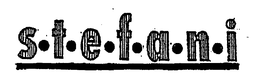 STEFANI trademark