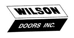 WILSON DOORS INC. trademark