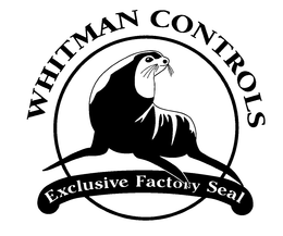 WHITMAN CONTROLS EXCLUSIVE FACTORY SEAL trademark
