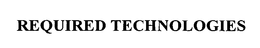 REQUIRED TECHNOLOGIES trademark