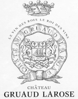 LE VIN DES ROIS LE ROI DES VINS CHATEAU GRUAUD LAROSE trademark