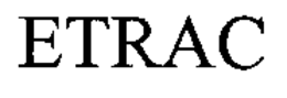 ETRAC trademark