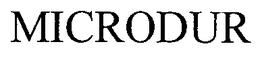 MICRODUR trademark