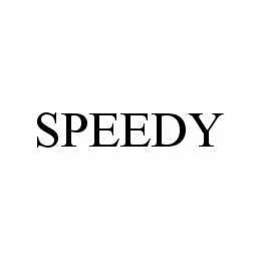 SPEEDY trademark