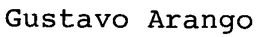 GUSTAVO ARANGO trademark