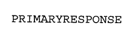 PRIMARY RESPONSE trademark