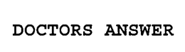 DOCTORS ANSWER trademark