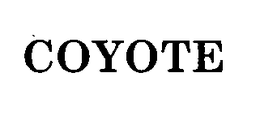 COYOTE trademark