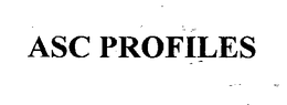 ASC PROFILES trademark