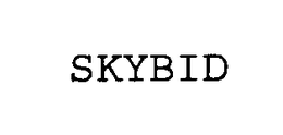 SKYBID trademark