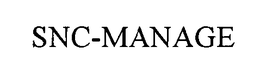SNC-MANAGE trademark