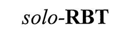 SOLO-RBT trademark