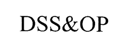 DSS&OP trademark
