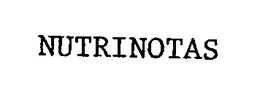 NUTRINOTAS trademark