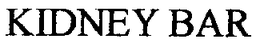 KIDNEY BAR trademark
