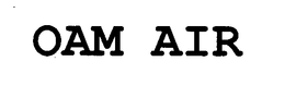 OAM AIR trademark