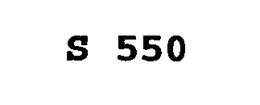 S 550 trademark