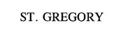 ST. GREGORY trademark
