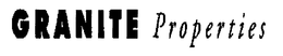 GRANITE PROPERTIES trademark