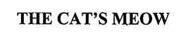 THE CAT'S MEOW trademark
