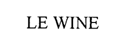 LE WINE trademark