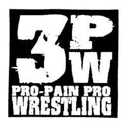 3PW PRO- PAIN PRO WRESTLING trademark
