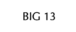 BIG 13 trademark