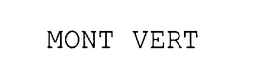 MONT VERT trademark