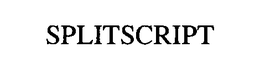 SPLITSCRIPT trademark