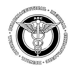 ABC PHARMACEUTICAL MEDICAL CHIROPRACTIC DENTAL OPTICAL trademark