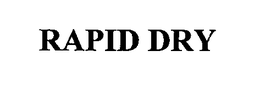 RAPID DRY trademark
