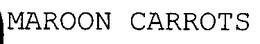 MAROON CARROTS trademark