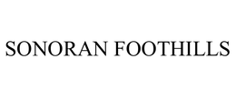 SONORAN FOOTHILLS trademark