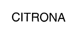 CITRONA trademark