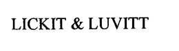 LICKIT & LUVITT trademark