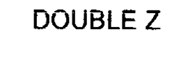 DOUBLE Z trademark