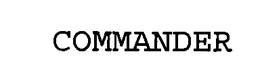 COMMANDER trademark