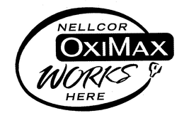 NELLCOR OXIMAX WORKS HERE trademark