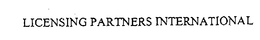 LICENSING PARTNERS INTERNATIONAL trademark