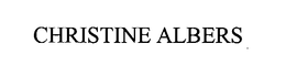 CHRISTINE ALBERS trademark