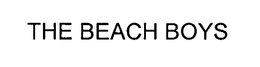 THE BEACH BOYS trademark