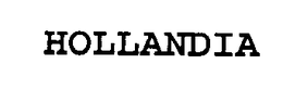 HOLLANDIA trademark